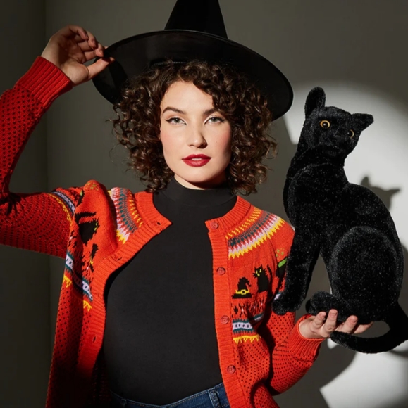 MODCLOTH 🎃 Witches Fair Isle Cardigan (XL) 🎃